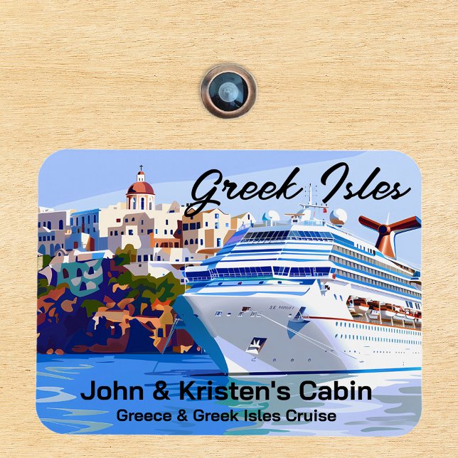 Greece Greek Isles Island Cruise Ship Magnet (Creator Uploaded)