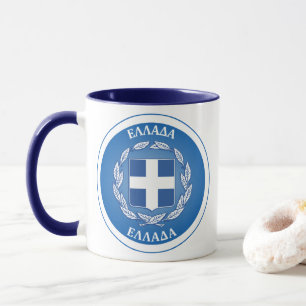 Greece Heritage Emblem Mug