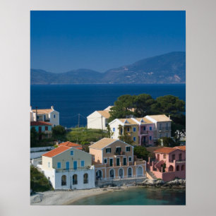 GREECE, Ionian Islands, KEFALONIA, Assos: Poster
