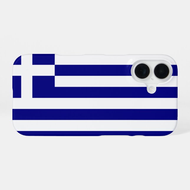 Greece iPhone 16 Case (Back Horizontal)