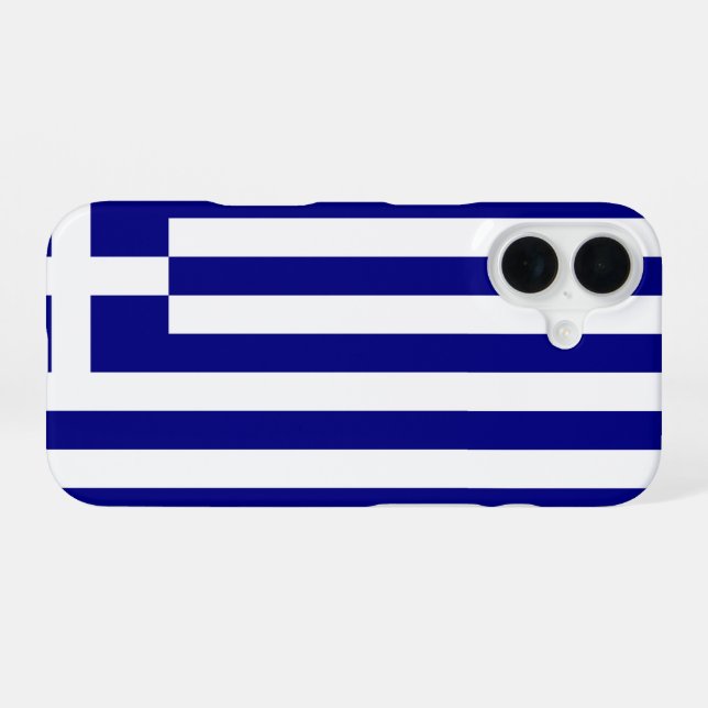 Greece iPhone 16 Case (Back Horizontal)