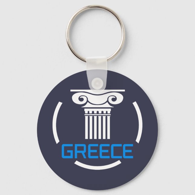 Greece Keychain (Front)