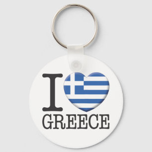 Greece Keychain