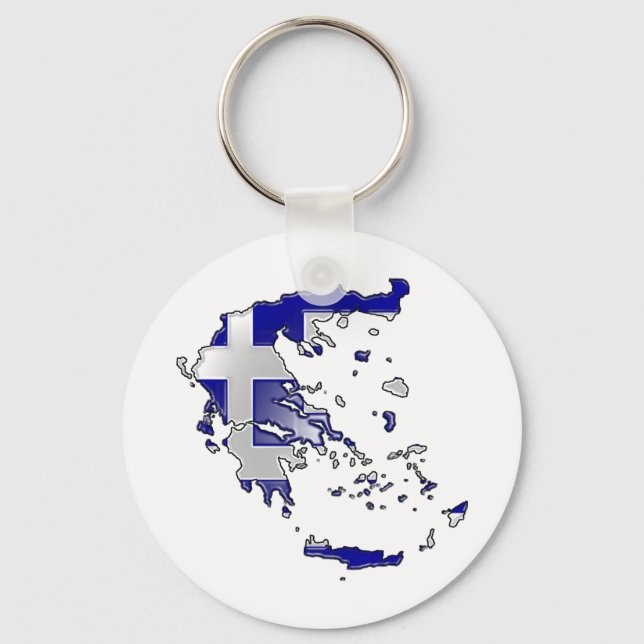 Greece Keychain (Front)