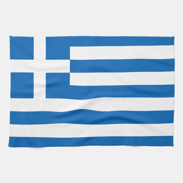Greece Kitchen Towel (Horizontal)