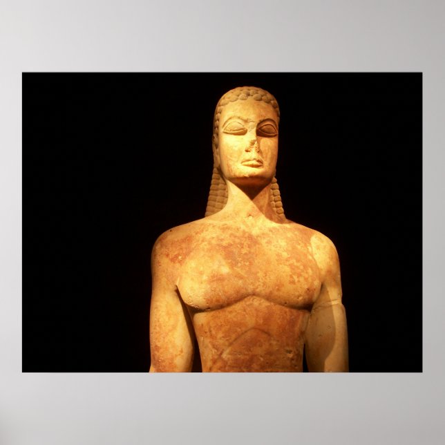 Greece Kouros of the Sacred Gate poster (Front)