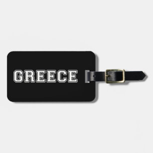 Greece Luggage Tag