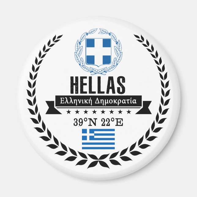 Greece Magnet (Front)