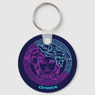Greece Medusa Keychain