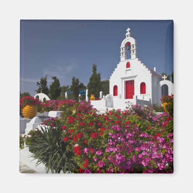 Greece, Mykonos, Cute little chapel in the Magnet (Front)