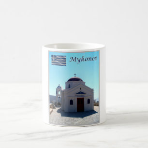 Greece - Mykonos - Monastery - Coffee Mug
