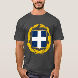 Greece National Emblem Greek Army Hellenic Pride S T-Shirt
