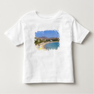 Greece, Paros Island, Krios Beach from above Toddler T-shirt