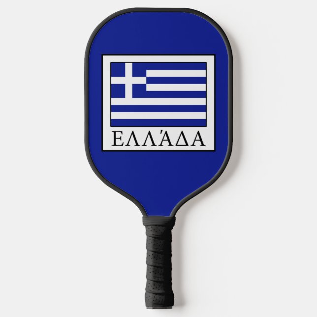 Greece Pickleball Paddle (Front)