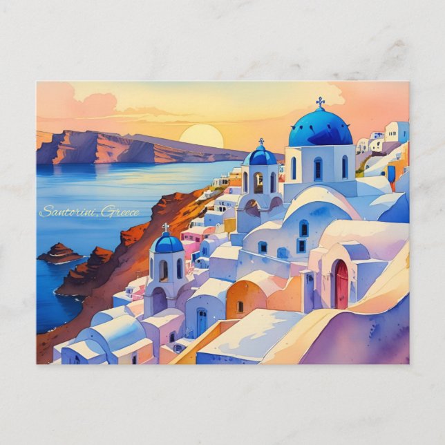 Greece Postcard (Front)