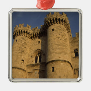 Greece, Rhodes Town. View of the Palace of the Metal Ornament