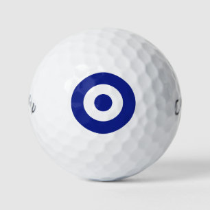 Greece roundel country flag symbol army military a golf balls
