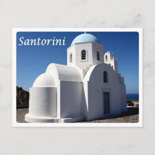 Greece - Santorini - Church St. Athena - Postcard