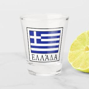 Greece Shot Glass