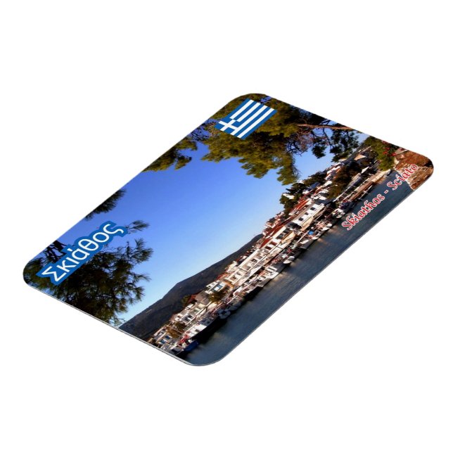 Greece - Skiathos - Magnet (Left Side)