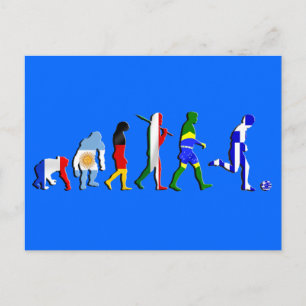 Greece Soccer Postcard