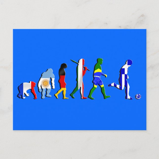 Greece Soccer Postcard (Front)