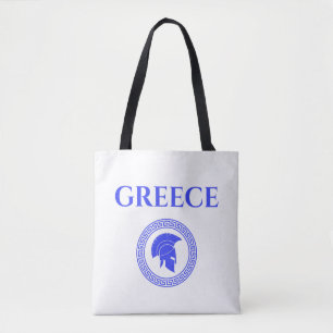 Greece Spartan  Tote Bag
