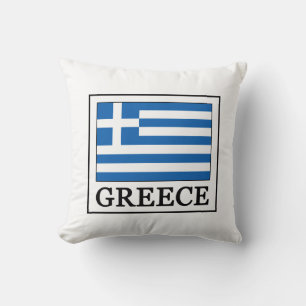 Greece Throw Pillow