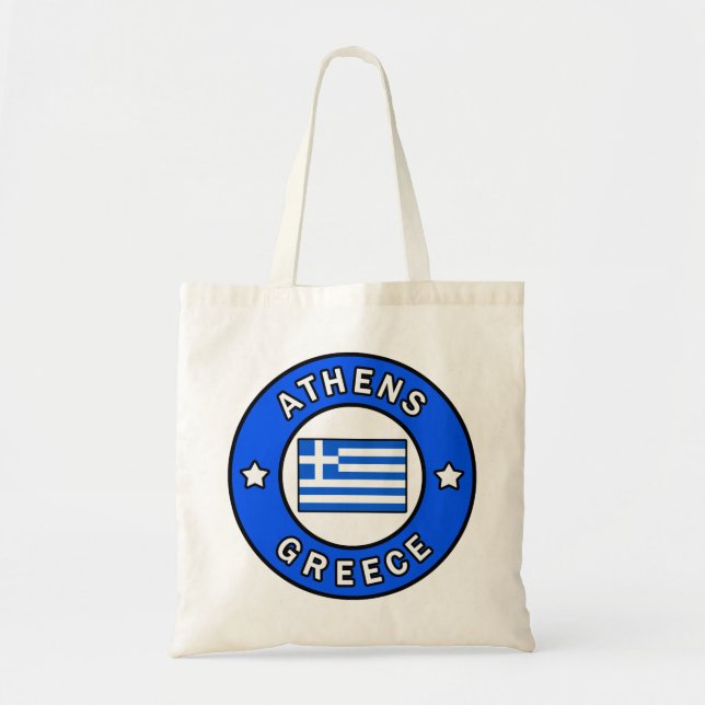 Greece Tote Bag (Front)