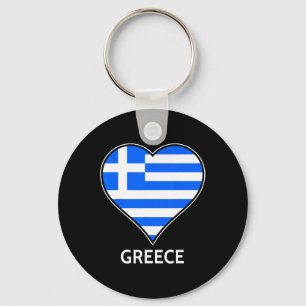 Greece Tourist Travel Souvenir Vacation Gift Keychain
