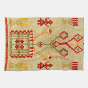 greece traditional ethnic motif greek symbol kitchen towel