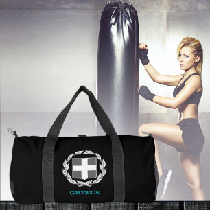 Greece travel bag, Greek coat of arms / flag Duffle Bag