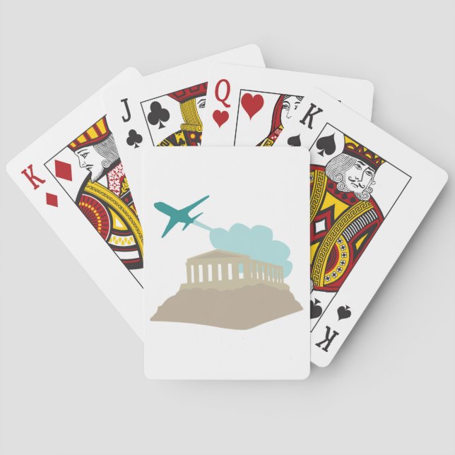 Greece Travel Playing Cards (Back)