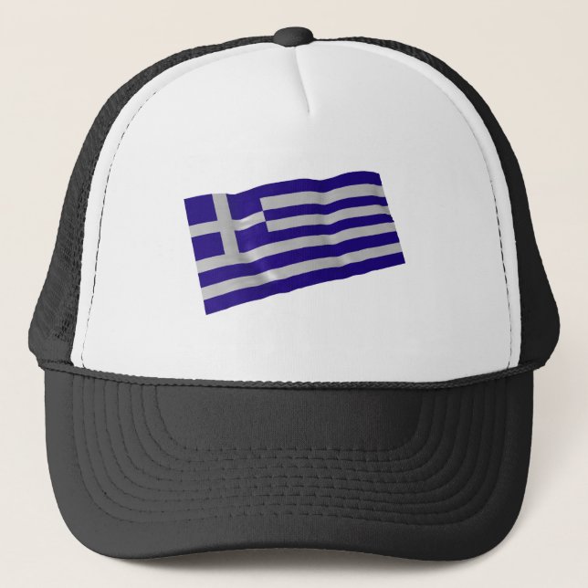 greece trucker hat (Front)