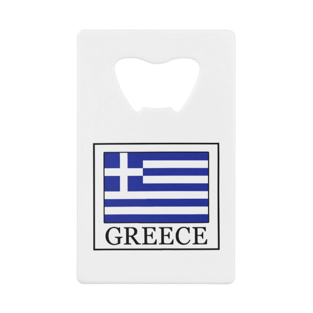 Greece Wallet Bottle Opener (Front)