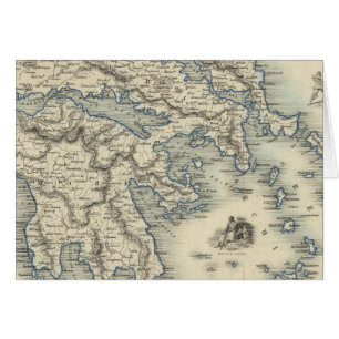 Greece with inset maps of Corfu and Stampalia