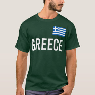 Greece Women Men Kids Greece Flag Souvenir T-Shirt