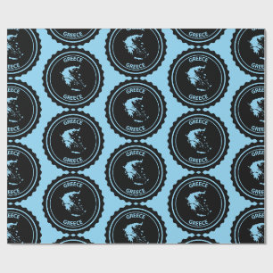 Greece Wrapping Paper