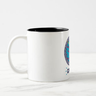 Greece - Zeus Greek mythology God Two-Tone Coffee Mug