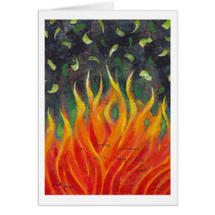 Greed - economic collapse original art painting