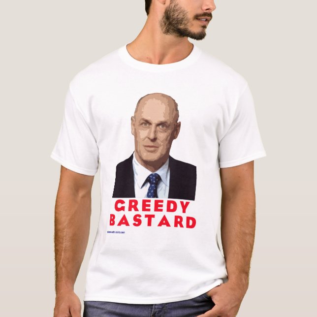 Greedy Bastard - 03 T-Shirt (Front)