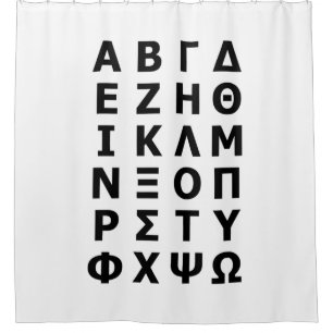 Greek Alphabet