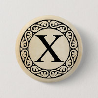 Greek Alphabet Letter Chi