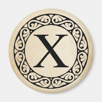 Greek Alphabet Letter Chi