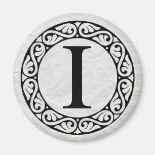 Greek Alphabet Letter Iota Magnet