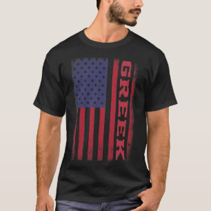 GREEK American Flag T-Shirt