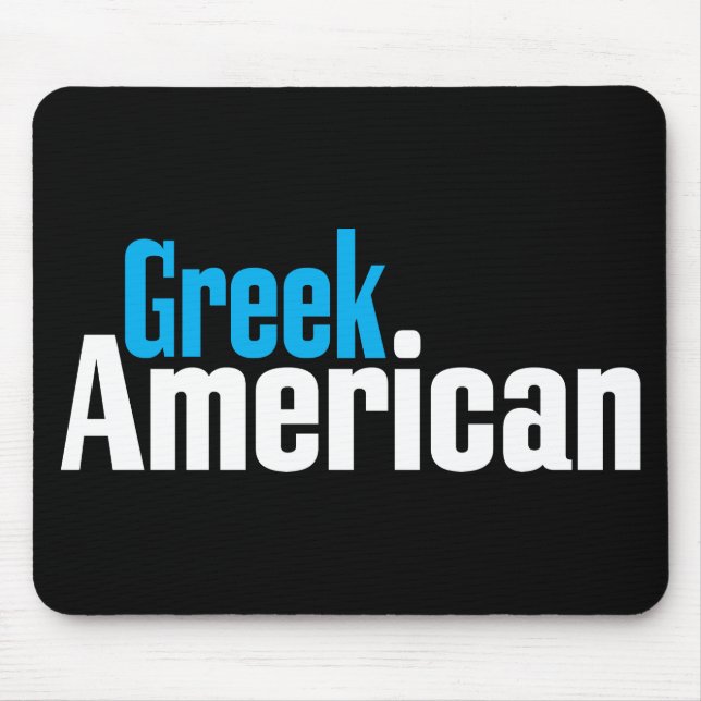 Greek American Mouse Pad (Front)