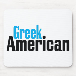 Greek American Mouse Pad