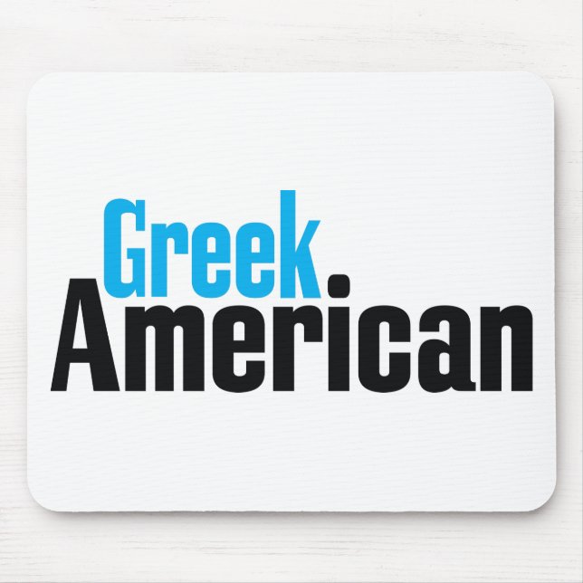 Greek American Mouse Pad (Front)