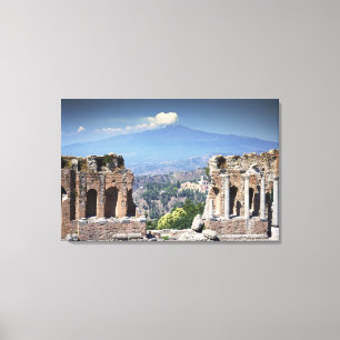 Greek Amphitheatre Canvas Print